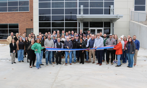 Triple Ribbon Cutting at Hulbert Headquarters